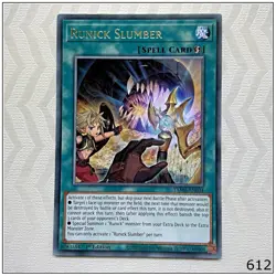 Runick Slumber - TAMA-EN034 - Rare 1st Edition Yugioh - Image 1
