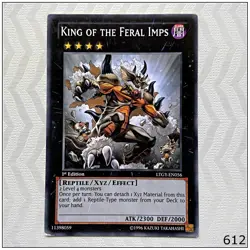 King of the Feral Imps - LTGY-EN056 - Common 1st Edition Yugioh - Image 1