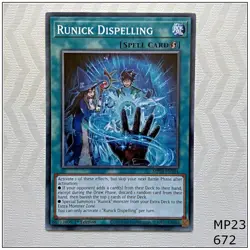 Runick Dispelling - MP23-EN244 - Common 1st Edition Yugioh - Image 1