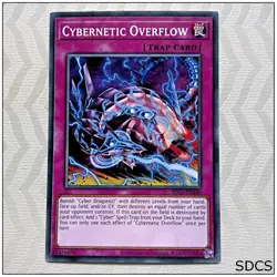 Cybernetic Overflow - SDCS-EN040 - Common Unlimited Yugioh - Image 1