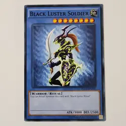 Black Luster Soldier - YGLD-ENA01 - NM/VLP - Common - Unlimited - Yugioh - Image 1