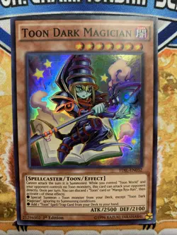 YUGIOH Toon Dark Magician TDIL-EN032 1st Edition! NM - Image 1