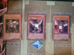 YUGIOH HORUS THE BLACK FLAME DRAGON LV4 VLP + LV6 SUPER + LV8 ULTRA UNLIMITED LP - Image 1