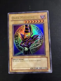 Dark Magician LOB-005 The Legend of Blue Eyes White Dragon Unlimited - Image 1