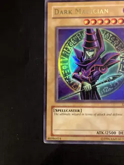 Dark Magician LOB-005 The Legend of Blue Eyes White Dragon Unlimited - Image 4