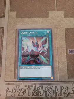 YUGIOH QUICK LAUNCH CIBR-EN056 SECRET 1ST ED NM - Image 1