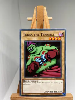 Terra The Terrible - LOB-EN080 - NM - YuGiOh - Image 1