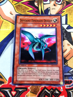 Different Dimension Dragon dcr-015 1st Edition (LP) Super Rare Yu-Gi-Oh! - Image 1