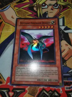 Different Dimension Dragon dcr-015 1st Edition (LP) Super Rare Yu-Gi-Oh! - Image 3