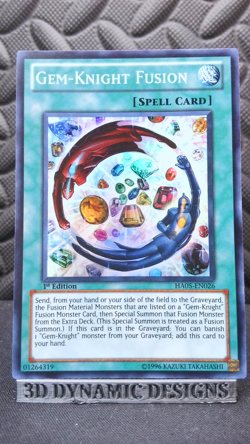 | Yugioh Gem-Knight Fusion HA05-EN026 1st Edition NM 🔥 | - Image 1