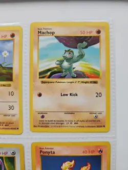 WOTC Pokemon Vintage Base Set Shadowless 7 Card Lot - Image 3