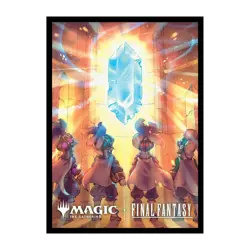 100 ULTRA PRO MTG Deck Protectors Card Sleeves Final Fantasy V2 Crystals Chosen - Image 1