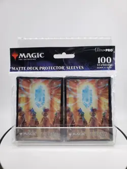 100 ULTRA PRO MTG Deck Protectors Card Sleeves Final Fantasy V2 Crystals Chosen - Image 2