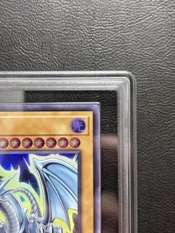 Blue-Eyes White Dragon Ultra Rare 2022 HC01-JP001 ARS10+ Yu-Gi-Oh! Card - Image 4