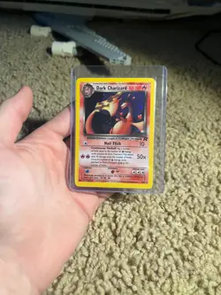 #6 Dark Charizard 4/82 Team Rocket 2000 Holo Rare WOTC Pokemon Card TCG - Image 1