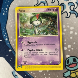 Ralts 74/100 Non Holo EX Sandstorm Pokemon Card Vintage 2003 NM - Image 1