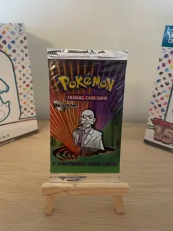 Pokemon Trading Card Game Gym Challenge Booster Pack BLAINE ARTOWORK UNWEIGHED 742818062244 - Image 1