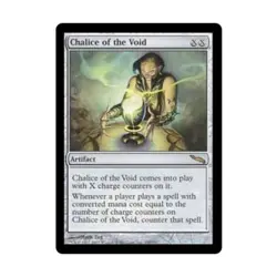 WOTC MtG Mirrodin Chalice of the Void (R) EX - Image 1
