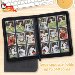 9 Pocket Card Binder, Premium Zip Trading Card Binder, 540 Double Sided Pocket P - Image 5