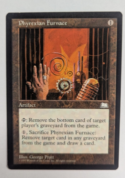 Magic Mtg Weatherlight Phyrexian Furnace near mint - Image 1