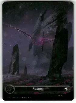 Swamp (0369) (Borderless) (Galaxy Foil) NM MTG Edge of Eternities Magic - Image 1