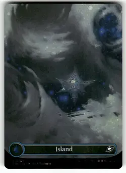 Island (0368) (Borderless) (Galaxy Foil) NM MTG Edge of Eternities Magic - Image 1