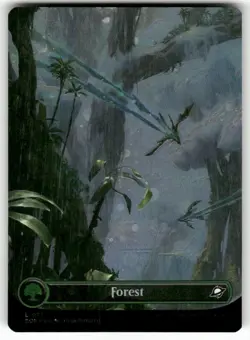 Forest (0371) (Borderless) (Galaxy Foil) NM MTG Edge of Eternities Magic - Image 1