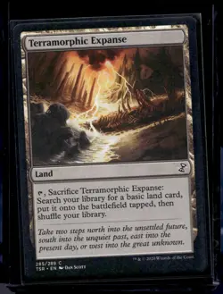 Magic the Gathering MTG Terramorphic Expanse (285) Time Spiral Remastered NM - Image 1