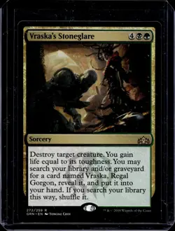 1x Vraska's Stoneglare Guilds of Ravnica MTG Magic the Gathering NM - Image 1