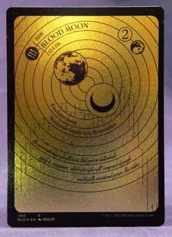 Blood Moon (FOIL Etched) (Gold) MTG Secret Lair Drop X MSCHF SLD - NM - Image 1