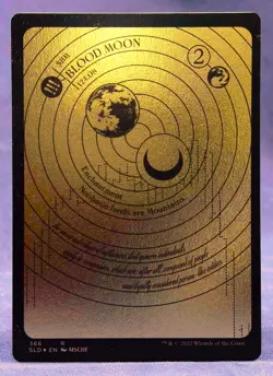Blood Moon (FOIL Etched) (Gold) MTG Secret Lair Drop X MSCHF SLD - NM - Image 2