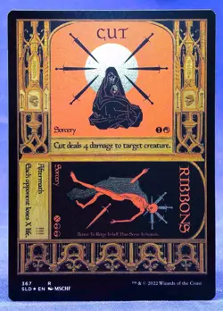 Cut Ribbons (FOIL Etched Gold) MTG Secret Lair Drop X MSCHF SLD - NM - Image 2