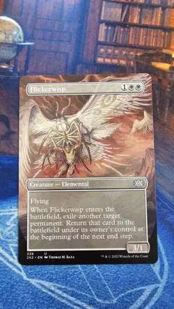 MTG Flickerwisp (Borderless) Double Masters 2022 Regular - Image 1