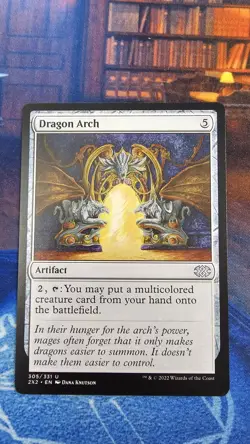 MTG Dragon Arch Double Masters 2022 Regular - Image 1
