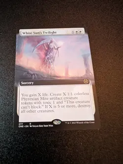 MTG White Sun's Twilight (Extended Art) Phyrexia: All Will Be One Regular - Image 1