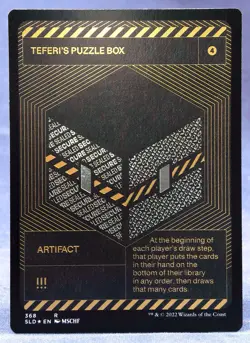 Teferi's Puzzle Box (FOIL Silver Laminate) MTG Secret Lair Drop X MSCHF SLD - NM - Image 3