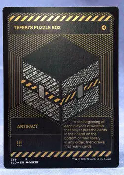 Teferi's Puzzle Box (FOIL Silver Laminate) MTG Secret Lair Drop X MSCHF SLD - NM - Image 4
