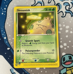 Shroomish 78/100 Non Holo EX Sandstorm Pokemon Card Vintage 2003 NM - Image 1