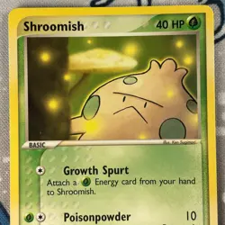 Shroomish 78/100 Non Holo EX Sandstorm Pokemon Card Vintage 2003 NM - Image 2