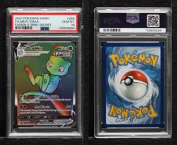 Secret - Mew VMAX Pokemon Sword & Shield Fusion Strike PSA 10 GEM MT 0sr1 - Image 3