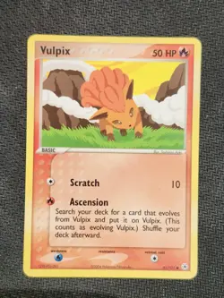 Vulpix Pokemon • Common • 81/101 - EX Hidden Legends - Non Holo - Image 1