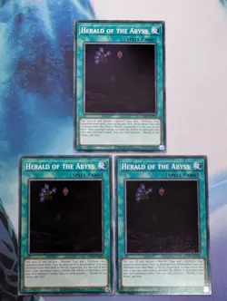 YuGiOh! Herald of the Abyss OP22-EN025 x3 PLAYSET - Image 1