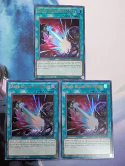 YuGiOh! Dark Ruler No More MP22-EN262 Ultra Rare x3 PLAYSET 1st Ed - Image 1