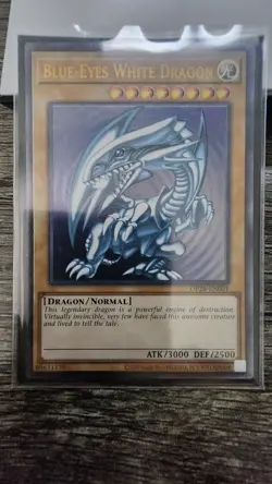 Blue-Eyes White Dragon Ultimate Rare OP28-EN001 Yugioh Pack Fresh possible 10 - Image 1