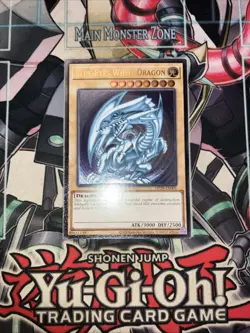 Blue-Eyes White Dragon Ultimate Rare OP28-EN001 Yugioh Pack Fresh possible 10 - Image 2