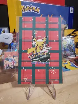 Pokemon Merry Christmas Card Database - Santa Hat Bulbasaur Christmas Tree - Image 4