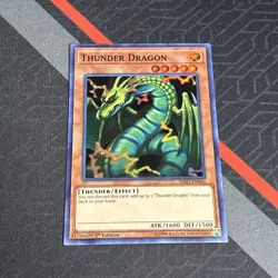 Yugioh! Thunder Dragon - HISU-EN046 - Super Rare - 1st Edition - Image 2