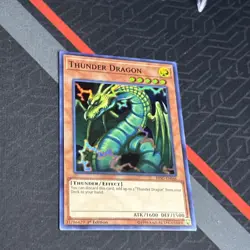 Yugioh! Thunder Dragon - HISU-EN046 - Super Rare - 1st Edition - Image 5