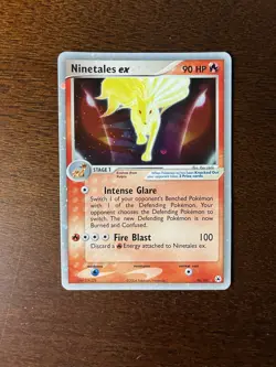 Pokemon Ninetales EX 96/101 Holo NM Card 2004 Hidden Legends Series - Image 1