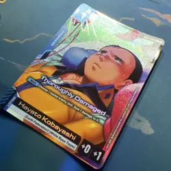Gundam Card Game ST01-012 C+ Alt Art Thoroughly Damaged (Hayato Kobayashi) Eng - Image 3